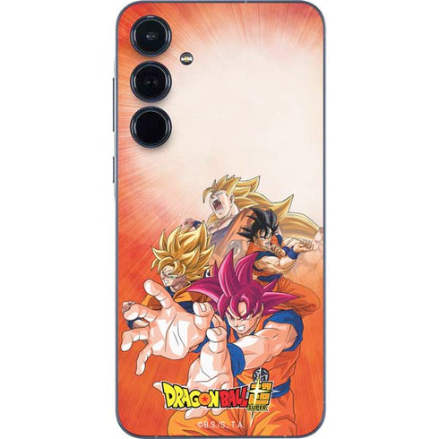 Dragon Ball Super Goku Evolution Galaxy A35 5G Skin